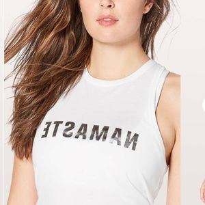 Lululemon All Tied Up Graphic Tank